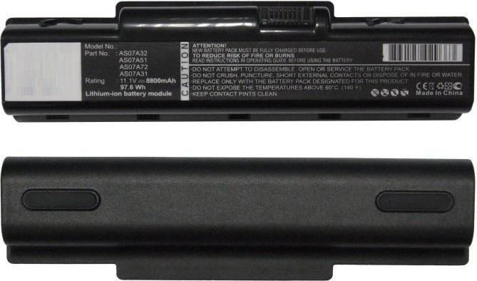 Actual product image CoreParts Laptop Battery for Acer (1 Cells, 8800 mAh)
