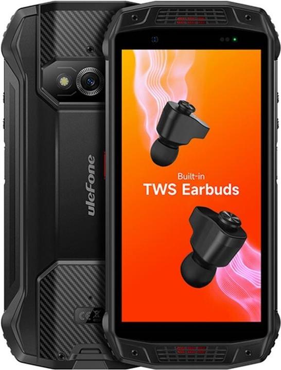 Ulefone Armor 15 (128 GB, Black, 5.45", Dual SIM, 12 Mpx, 4G)