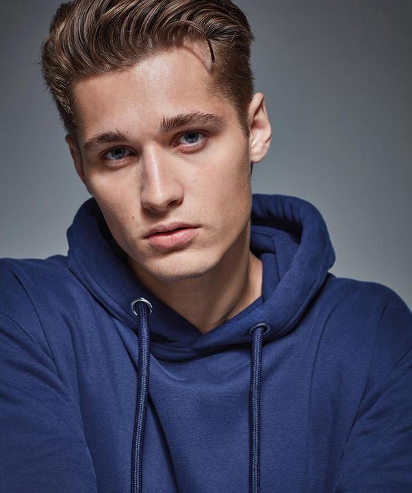 Actual product image Anthem Hooded jumper from organic farming (L)