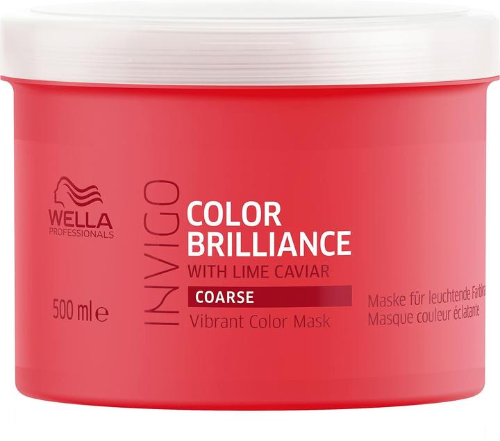 Wella Professionals Invigo Color Brilliance Professional Hair Care Colour Protection for Coarse Hair Vibra (500 ml)