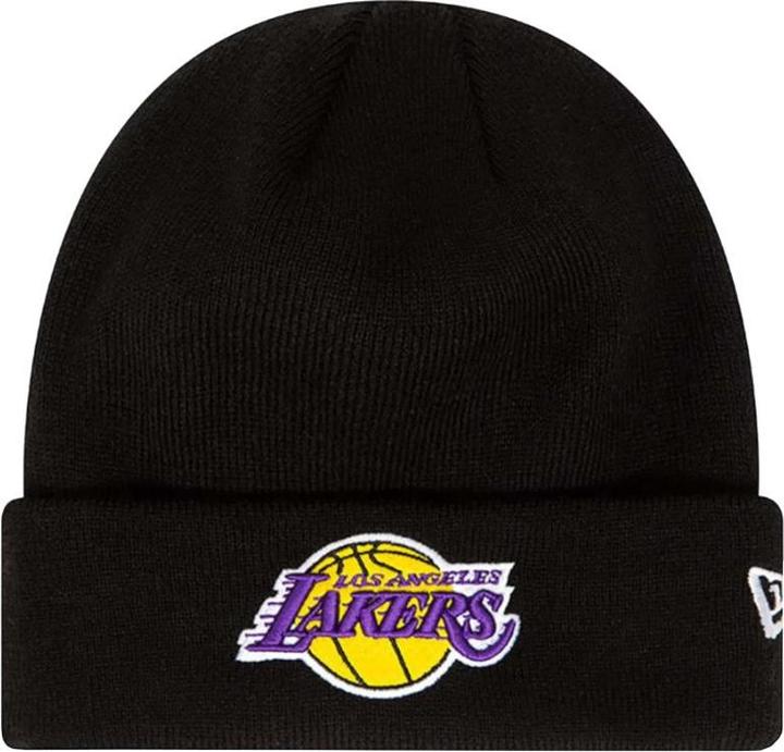 New Era Essential Cuff Beanie Los Angeles Lakers Hat 60348856 - One size