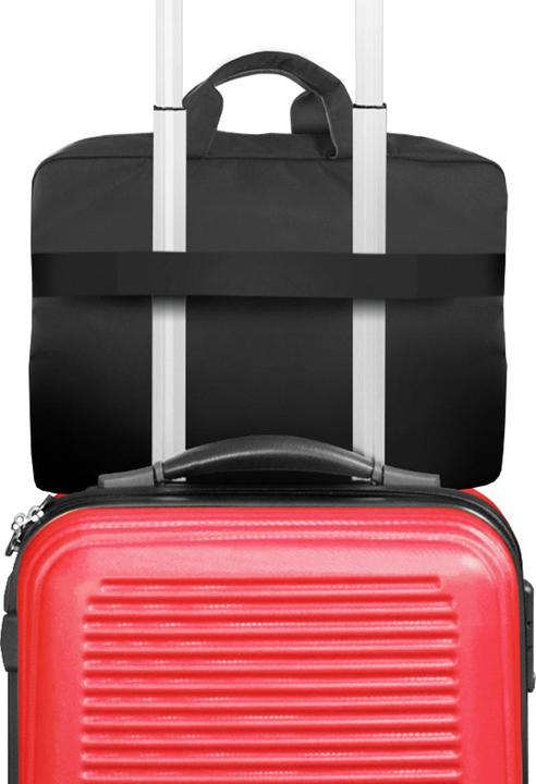 Produktbild Land NS-KLM180705-B Notebooktasche 39,6 cm (15,6') Kuriertasche Schwarz, Rot, Weiss (15.60", Universal)