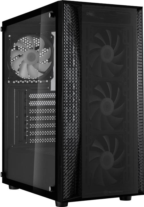 Actual product image Silverstone Fara B1 Pro Midi Tower, ARGB, Tempered Glass (ATX)