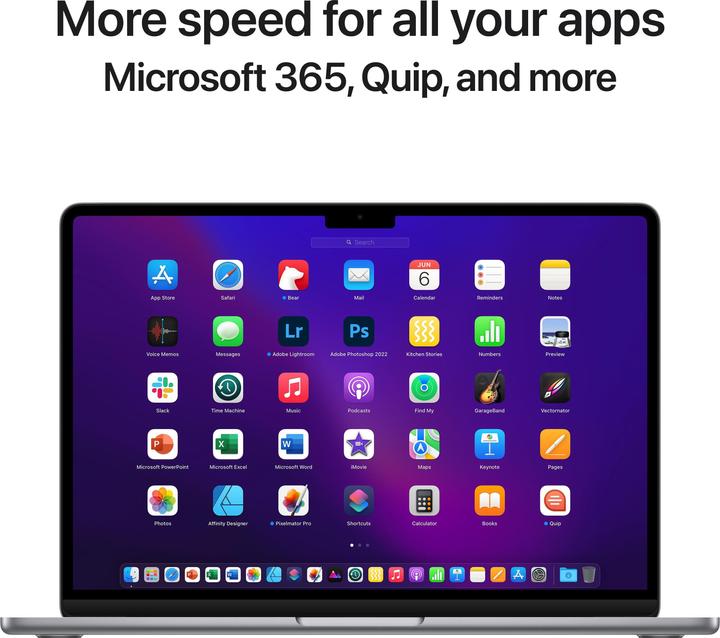 Actual product image Apple MacBook Air – 2022 (13.60", M2, 8 GB, 256 GB, CH)