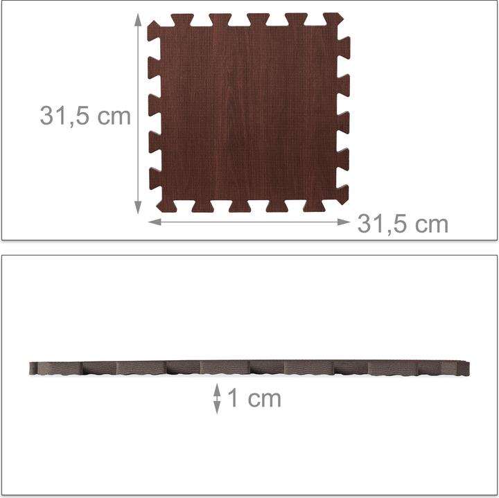 Image du produit Relaxdays Bodenschutzmatte (1 cm)