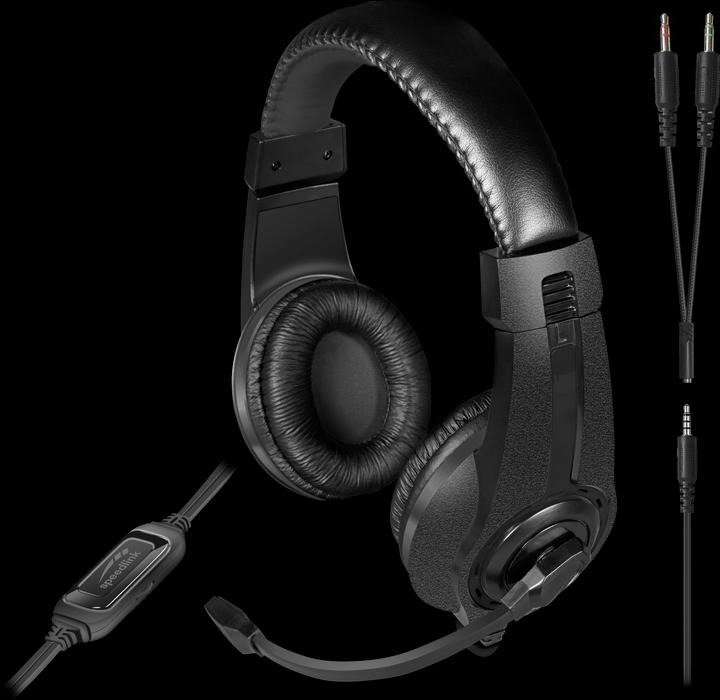 Image du produit Speedlink LEGATOS Stereo Gaming Headset - pour PC/PS5/PS4/Xbox Series X/S/Switch/OLED/Lite, noir (Filaire)