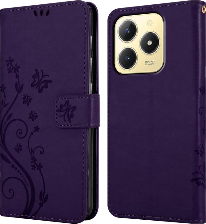 Image du produit Cadorabo Coque pour Realme C61 / C63 pour Fleur Book (CAT S61, Realme C63)