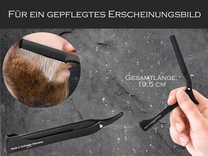 Actual product image InstrumenteNrw Straight razor with interchangeable blades