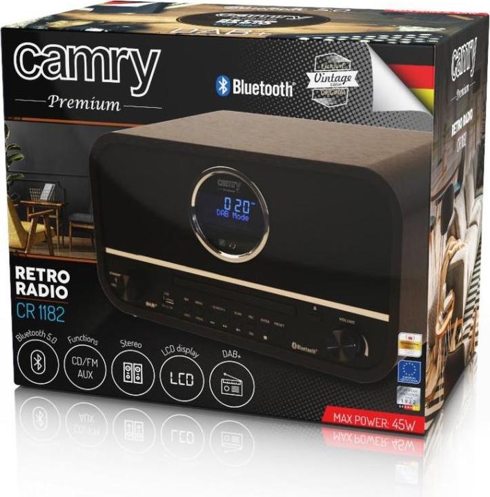 Actual product image Camry CR 1182 (FM, DAB+, AM, Bluetooth)