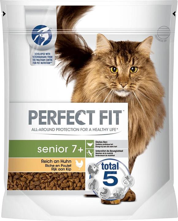 Produktbild Perfect Fit Katze Trocken Senior 7+ Huhn 1.4kg (Senior, 1 Stk., 1420 g)