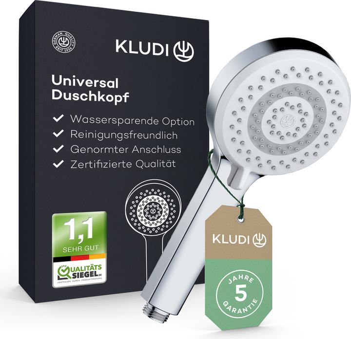 Produktbild Kludi X1 Duschkopf (3 Strahlarten, 15 l/min)