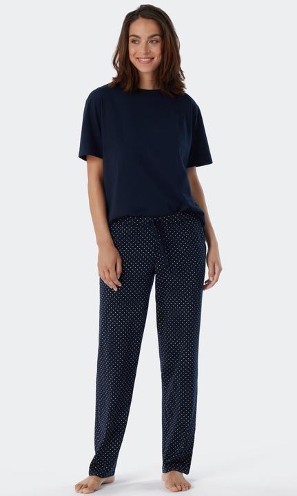 Produktbild Schiesser Mix & Relax Organic Cotton Schlafanzug Hose lang (38)