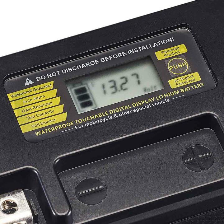 Produktbild Accurat Lithium Motorradbatterie 12V 5.3Ah YB5L-BS LiFePO4 Batterie Akku Ionen Motorrad (12 V, 5.30 Ah, 100 A)