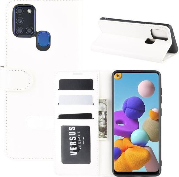 Produktbild MU Classic Crazy Horse Leder Bookcover Series (Samsung Galaxy A21s)