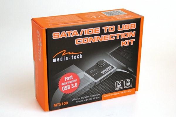 Immagine prodotto Media-Tech KIT DI CONNESSIONE DA SATA/IDE A USB 3.0 DI MEDIATECH MT5100