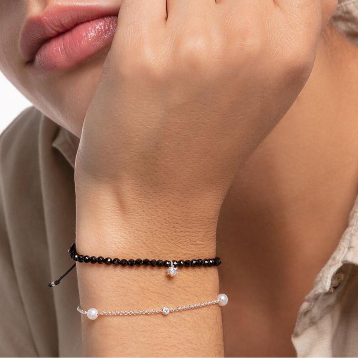Produktbild Thomas Sabo Armband (20 cm, 925er Silber, Perlon/Nylon)