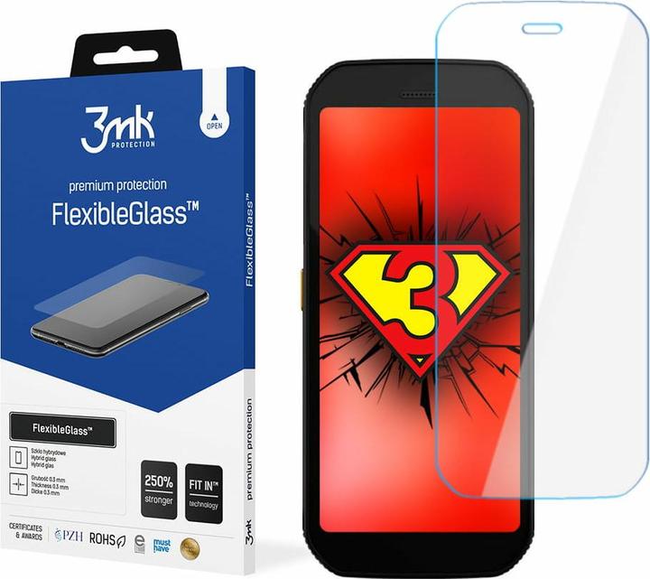 Produktbild 3MK hybrid glass FlexibleGlass for CAT S42 H Plus (1 Stück, Cat S42)