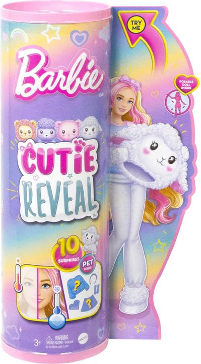 Produktbild Barbie Cutie Reveal Cozy Cute Serie - Lämmchen