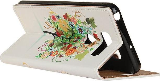 Produktbild MU Style Leder Bookcover mit Muster (LG V30)