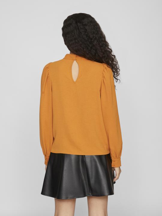 Actual product image Vila High Neck Top with Long Sleeves (34)