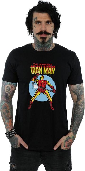 Actual product image Mens The Invincible Iron Man T-Shirt (M)