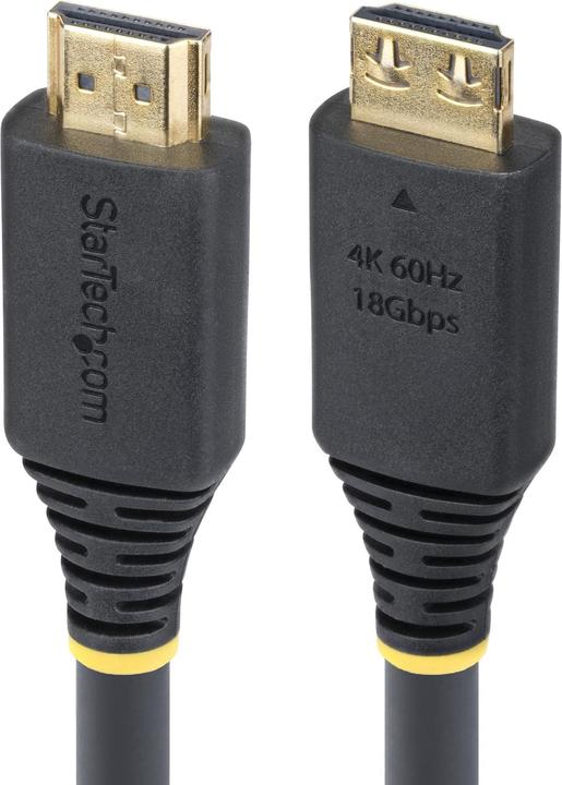 Image du produit StarTech HDMI2-CABLE-GRIP-20F 6M HDMI 2.0 CABLE GRIPPING NMS NS (6.10 m, HDMI)