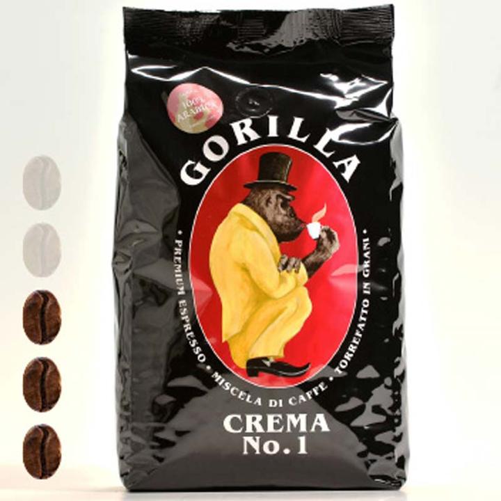 Immagine prodotto Gorilla Kaffee Gorilla Espresso Crema No. 1 (1000 g, Arrosto scuro)