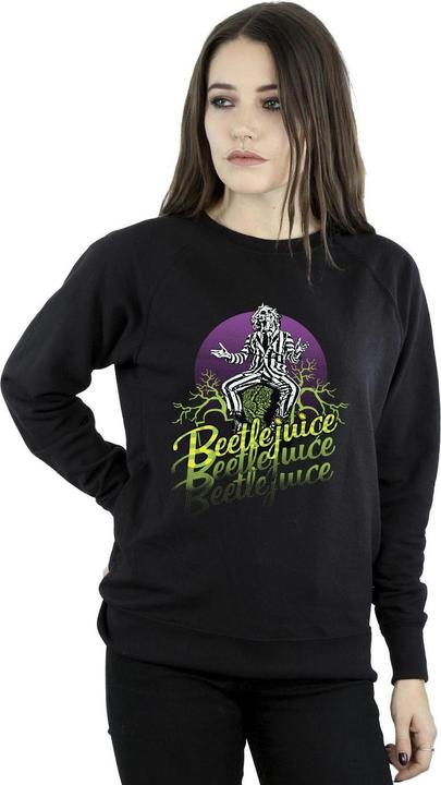Image du produit Beetlejuice Sweat-shirt Purple Circle Femme/Ladies (XL)