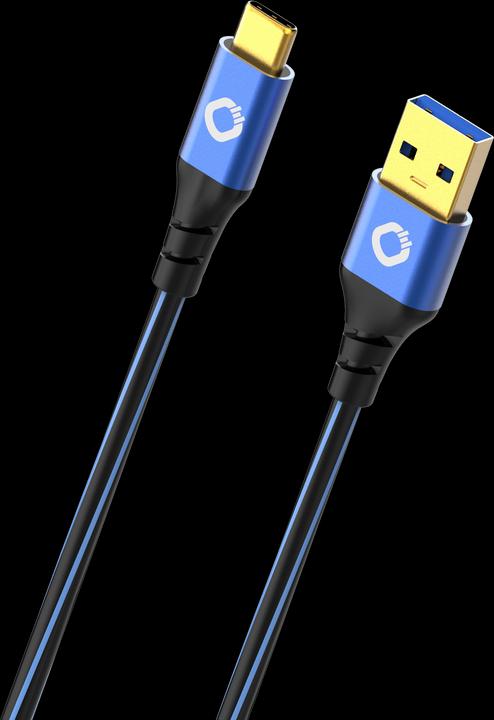 Immagine prodotto Oehlbach Cavo di collegamento USB 3.2 Gen 1 (USB 3.0) (1x maschio A 1x maschio C™) 3,00 m contatto di spina (3 m, USB 3.2 Gen 2, 10 W)