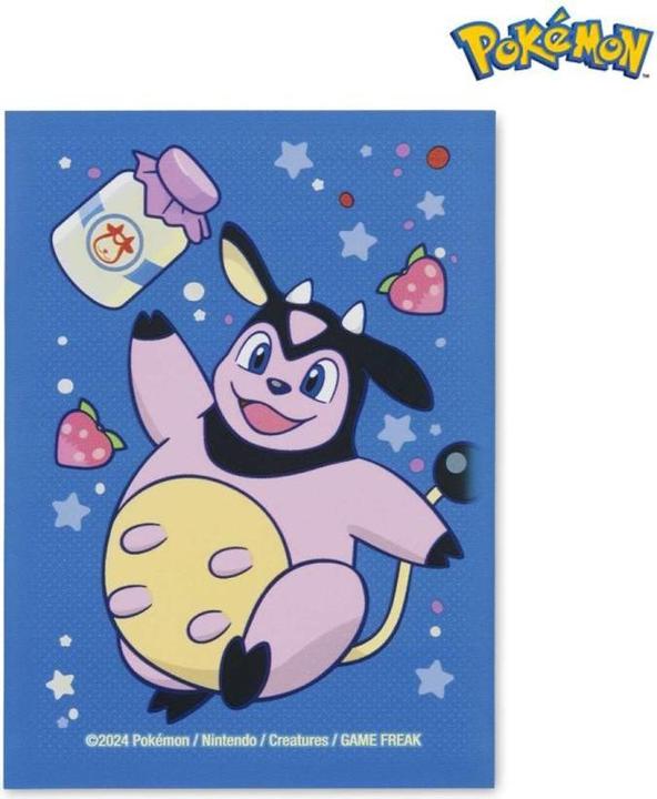 Actual product image Pokémon Pokemon Moomoo Milk Medley Sleeves (65 Cards)