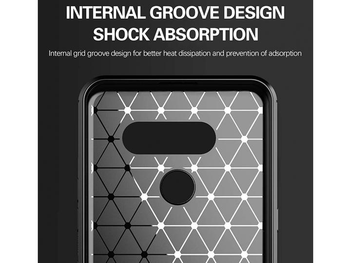 Produktbild Screenguard LG K50S Hülle Carbon Brushed Soft TPU (LG K50s)
