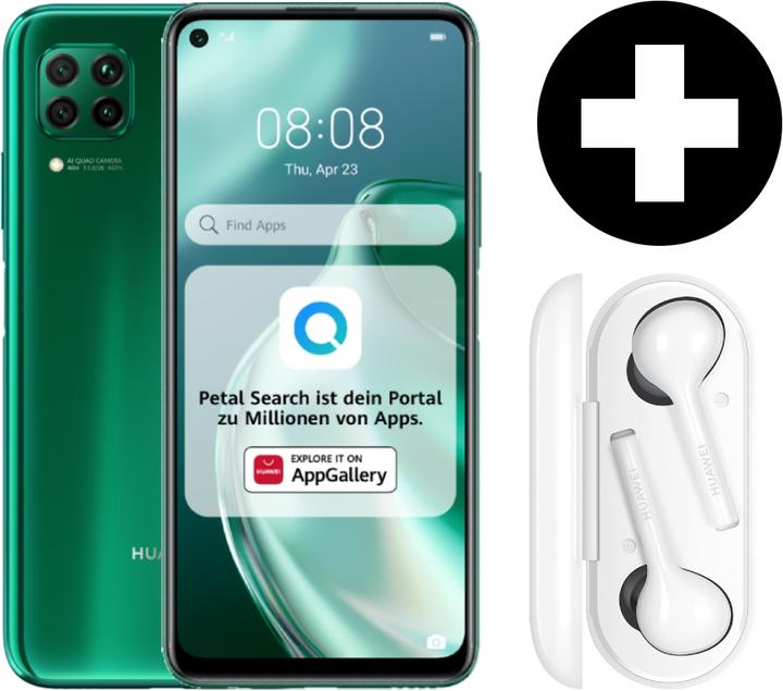 Huawei P40 Lite inkl. FreeBuds Lite