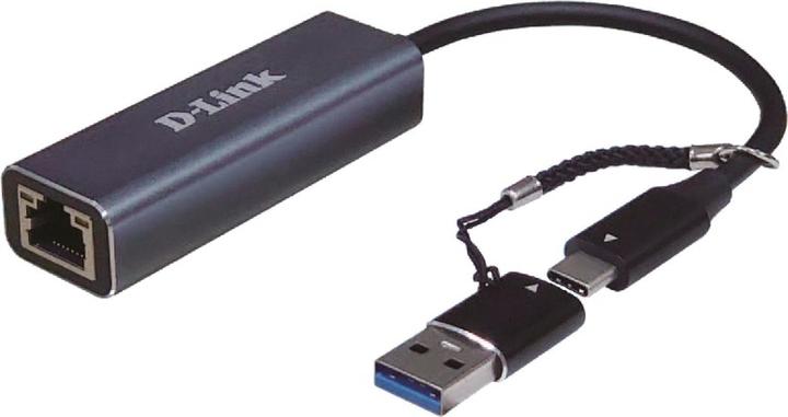 D-Link DUB-2315, RJ-45, USB Typ-C, Weiblich, Schwarz, Geschwindigkeit, Männlich (USB, USB-C, RJ45 2.5 Gigabit Ethernet (1x))