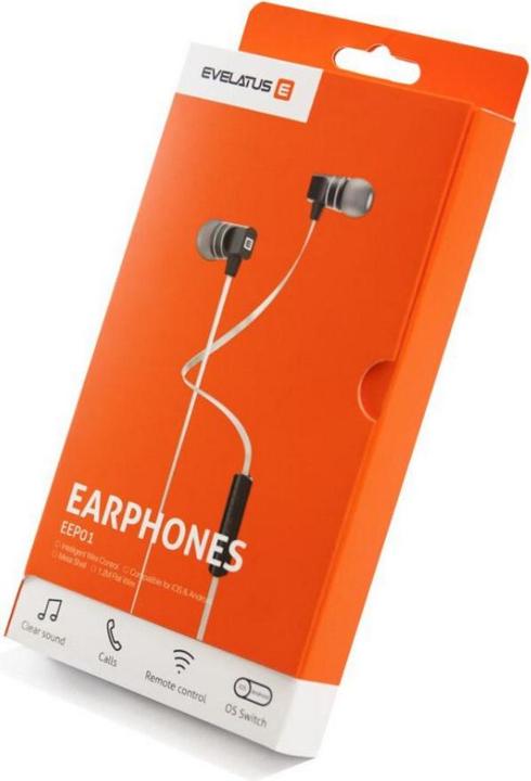 Actual product image Evelatus EEP01 (No noise cancelling, Cable)