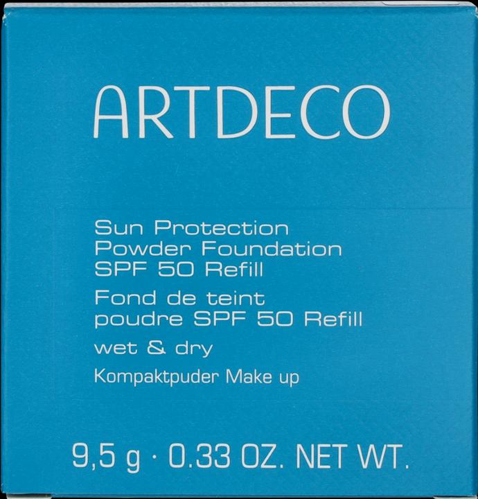 Immagine prodotto Artdeco Fondotinta in polvere con protezione solare in ricarica SPF 50 9,5 g 20 Cool Beige (Crema solare, SPF 50, 79 ml, 9.50 g)