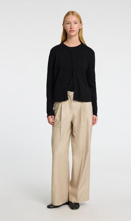 Actual product image Selected Femme Leinenmix Strickjacke (L)