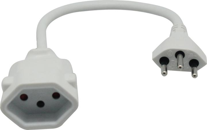 Actual product image Schönenberger Extension cable 0.20 m T13-T12 (0.20 m, Type 13)