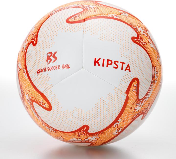 Kipsta Beachsoccer Hybridball Light taille 5 - blanc/orange (5)