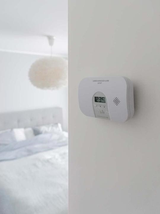 Actual product image Housegard Carbon Monoxide Alarm with LCD CA107