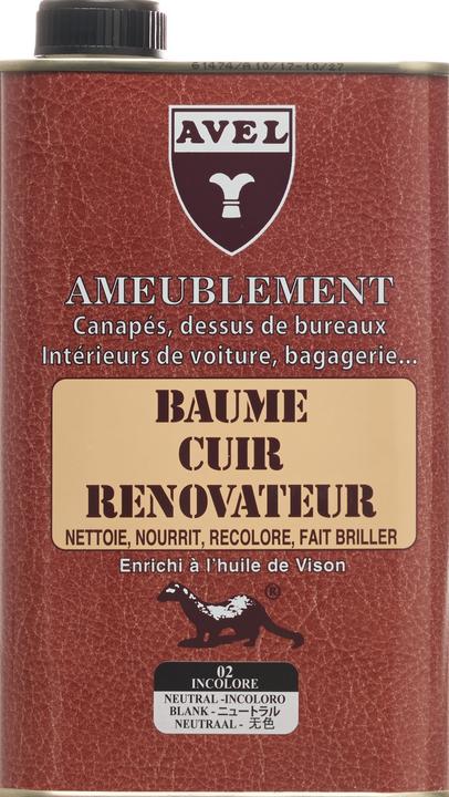 Image du produit Avel rénovateur cuir baume liquide incolore (1 x, 500 ml)
