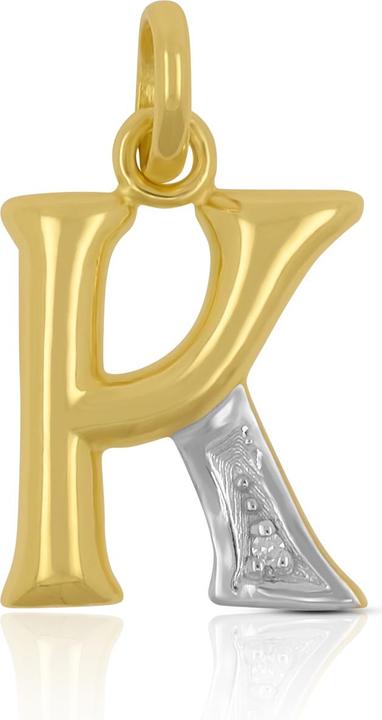 Actual product image Muau Letter (750/18 K Yellow gold)