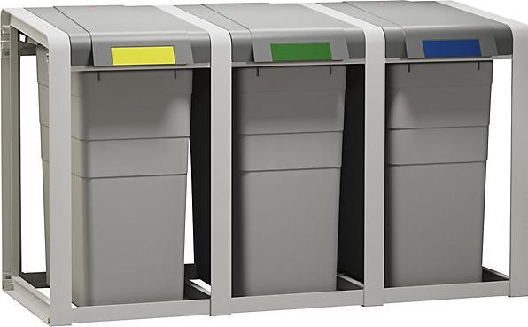 Produktbild Hailo ProfiLine Öko XL (Erweiterungseinheit), Flexibles Mülltrennsystem, 38 ltr (38 l)