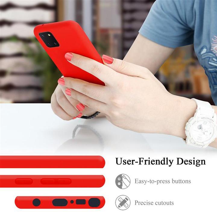Image du produit Cadorabo TPU Liquid Silicone Case Cover (Samsung Galaxy A81)