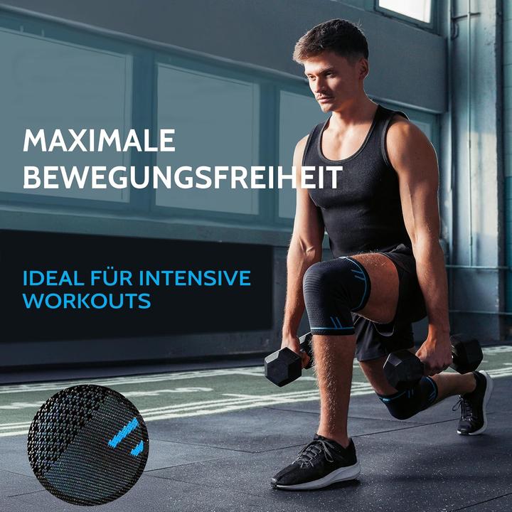 Actual product image Agile Now 2-teiliges Kniebandagen-Set (L)