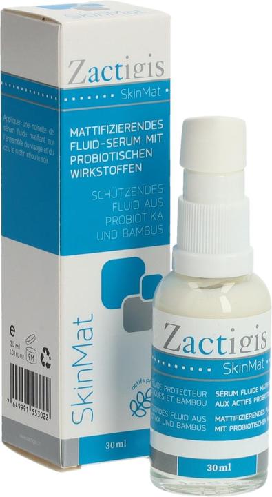 Produktbild Zactigis SkinMat mattifizierendes Fluid-Serum mit probiotischen Wirkstoffen (30 ml)