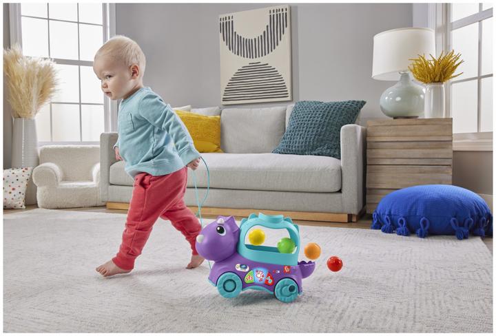 Produktbild Fisher-Price Fisher Price Little Dino Educational Slide Dinosaur with Sounds for 12+ Months HNR55