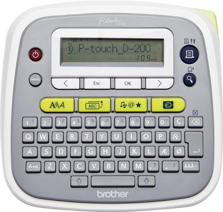 Actual product image Brother Pt-D200bwvp
