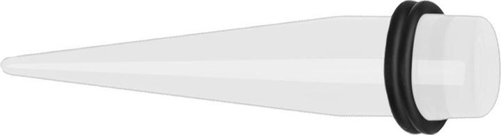 Star Piercing Expander transparent (ohne Messing, Acryl)