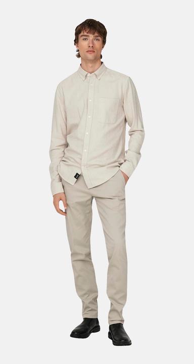 Immagine prodotto Only & Sons Camicia a maniche lunghe a tinta unita (S)