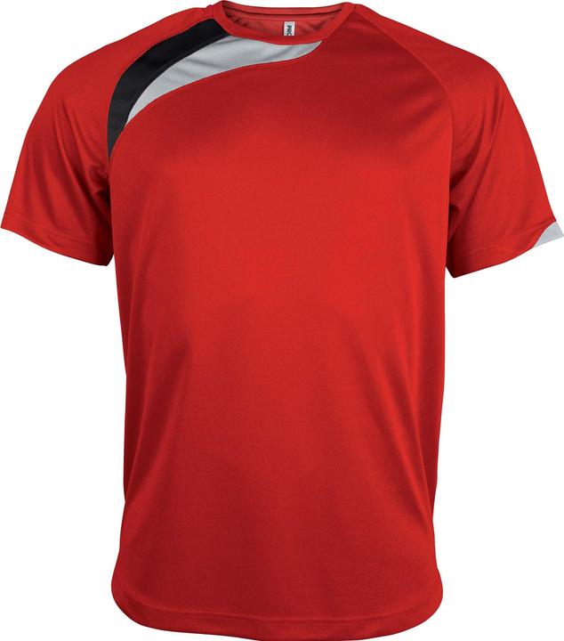 Nero, Grigio, Rosso chiaro